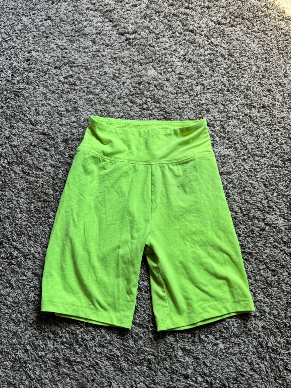 American Eagle Outfitters Neon Green Bike Shorts